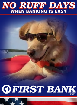 No ruff days when banking is easy