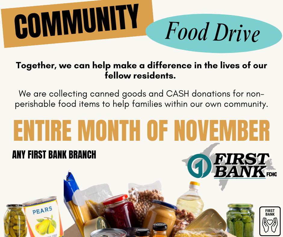 Community Food Drive Nov 25