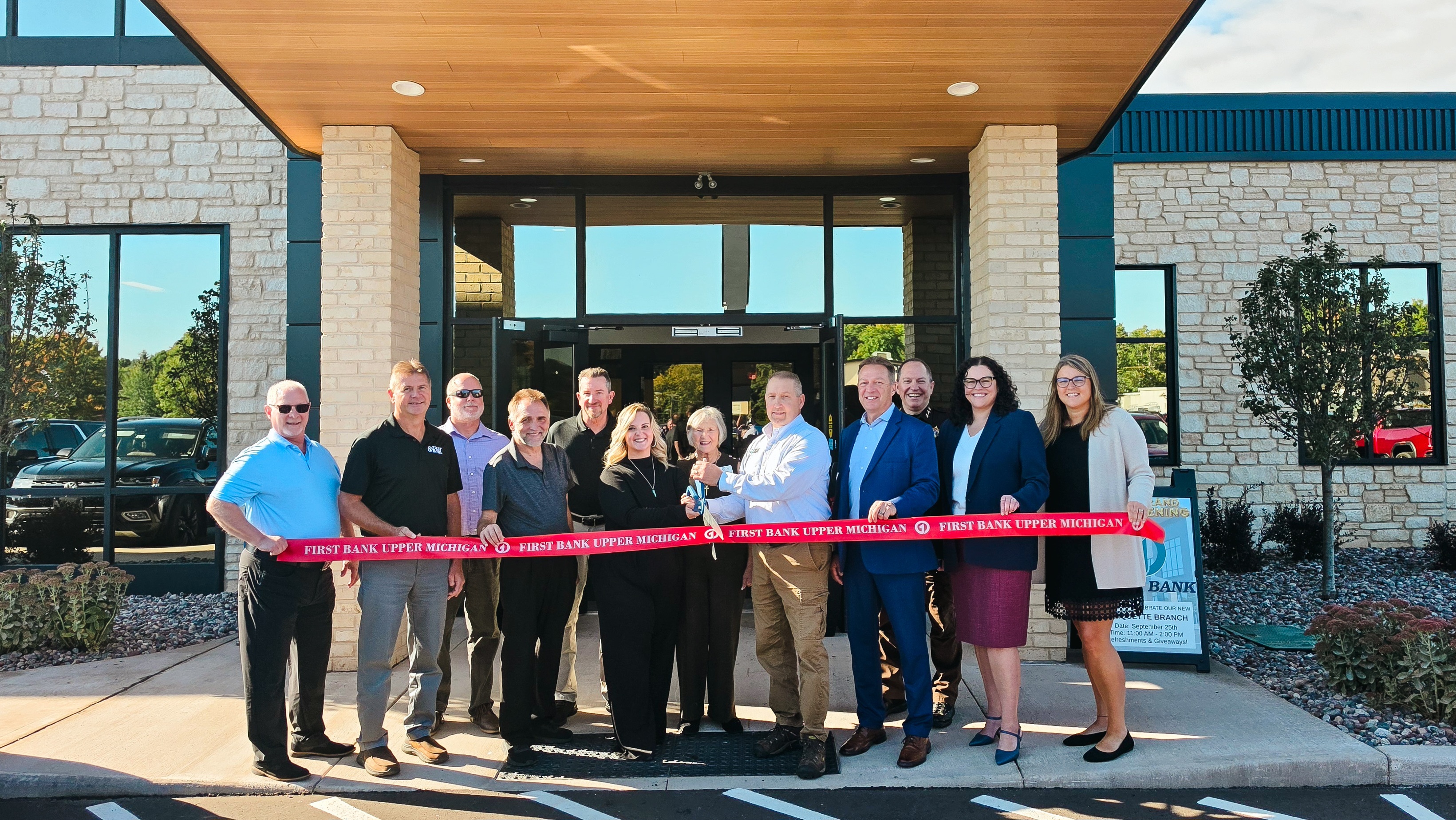 Ribbon cutting ceremony