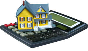 House on calculator